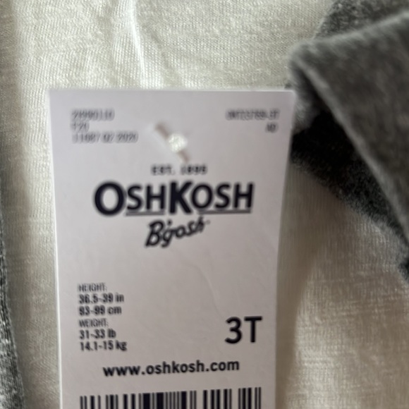 OshKosh long sleeve boys shirt. Brand new with tags - Picture 5 of 5